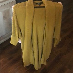 FOREVER21 mustard cardigan